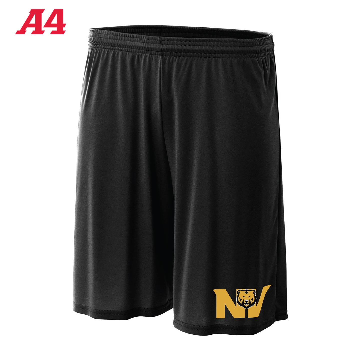 A4 Men's Cooling Performance Shorts - NV Main Logo