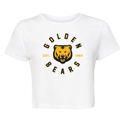 Ladies' Cropped T-Shirt Flowy Jersey  - Bears Circle