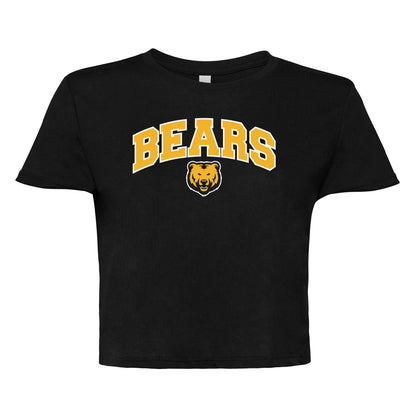 Ladies' Cropped T-Shirt Flowy Jersey  - Bears Arch