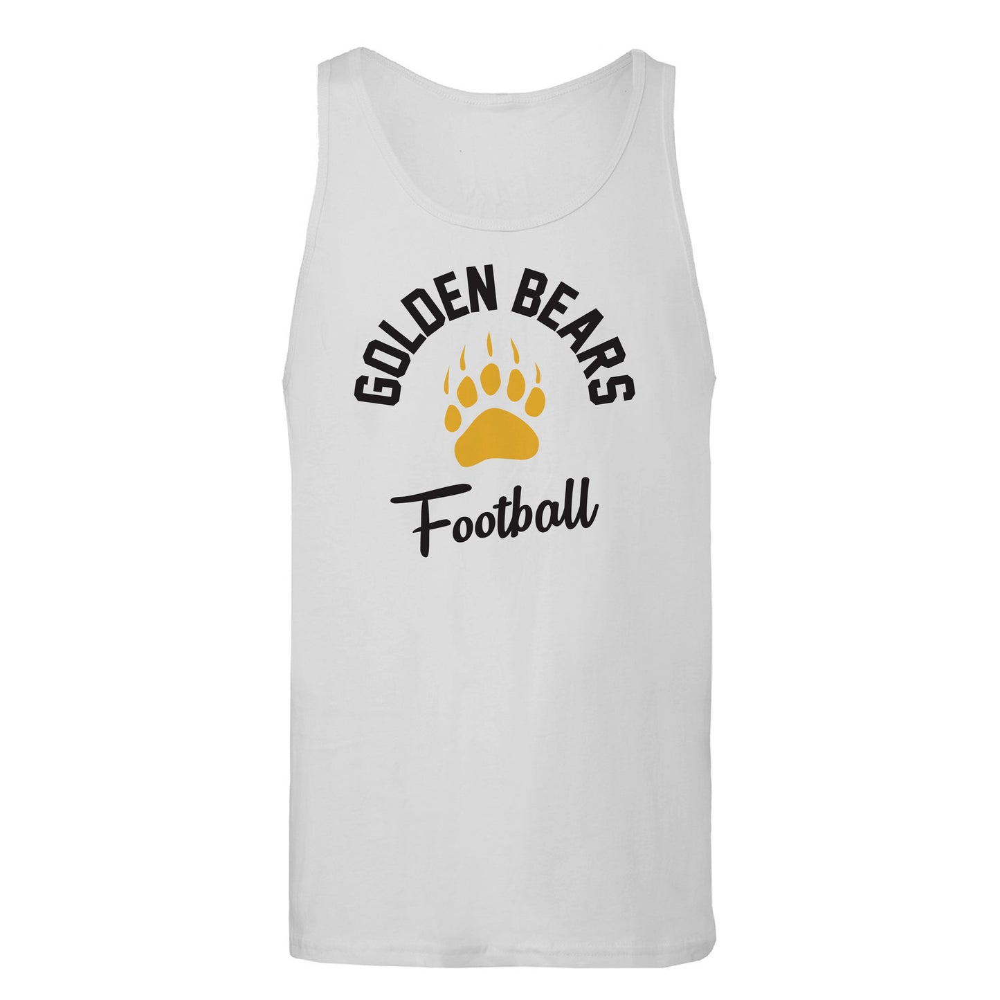 Tank Top Unisex Jersey Cotton - Golden Paw