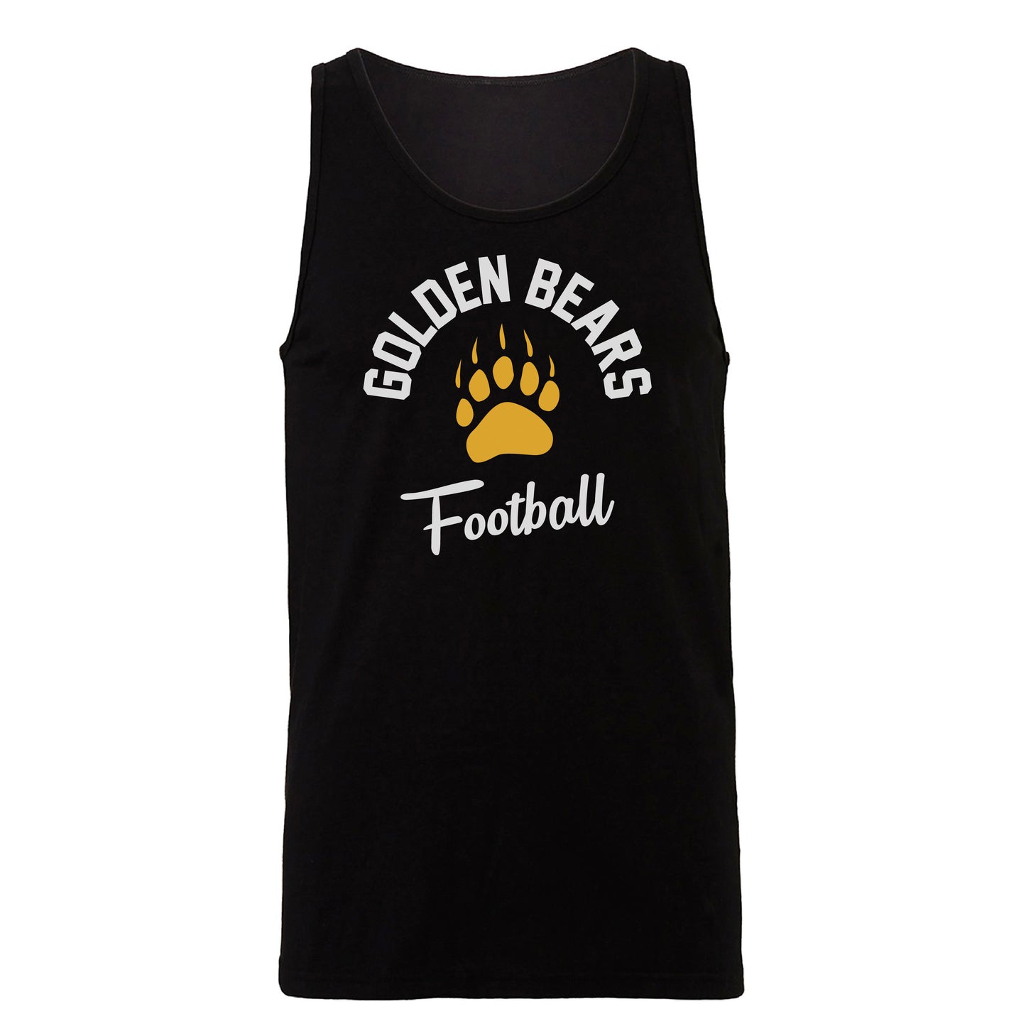 Tank Top Unisex Jersey Cotton - Golden Paw