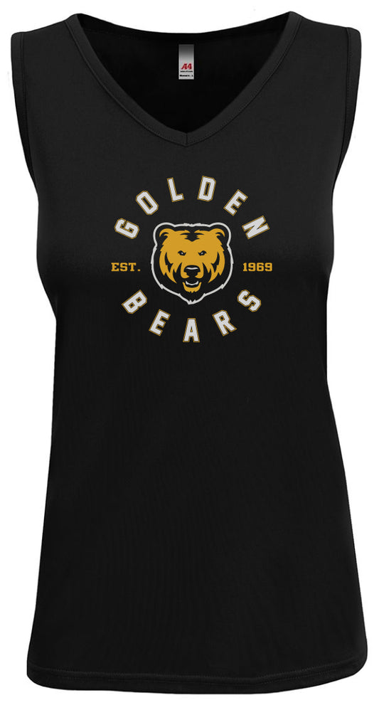 A4 Ladies' Athletic Tank - Circle