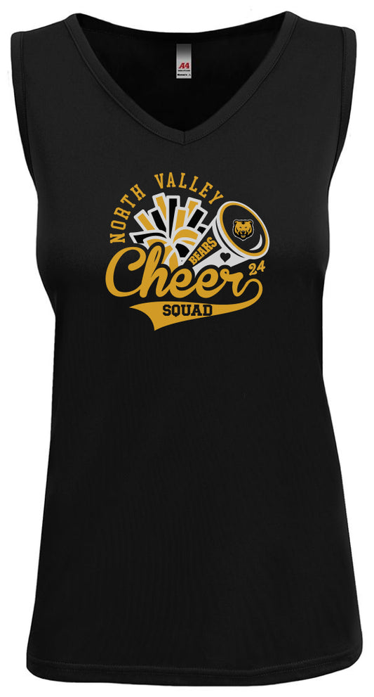 A4 Ladies' Athletic Tank - Cheer Squad