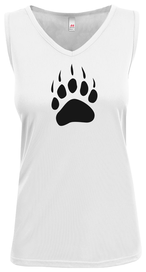 A4 Ladies' Athletic Tank - Paw