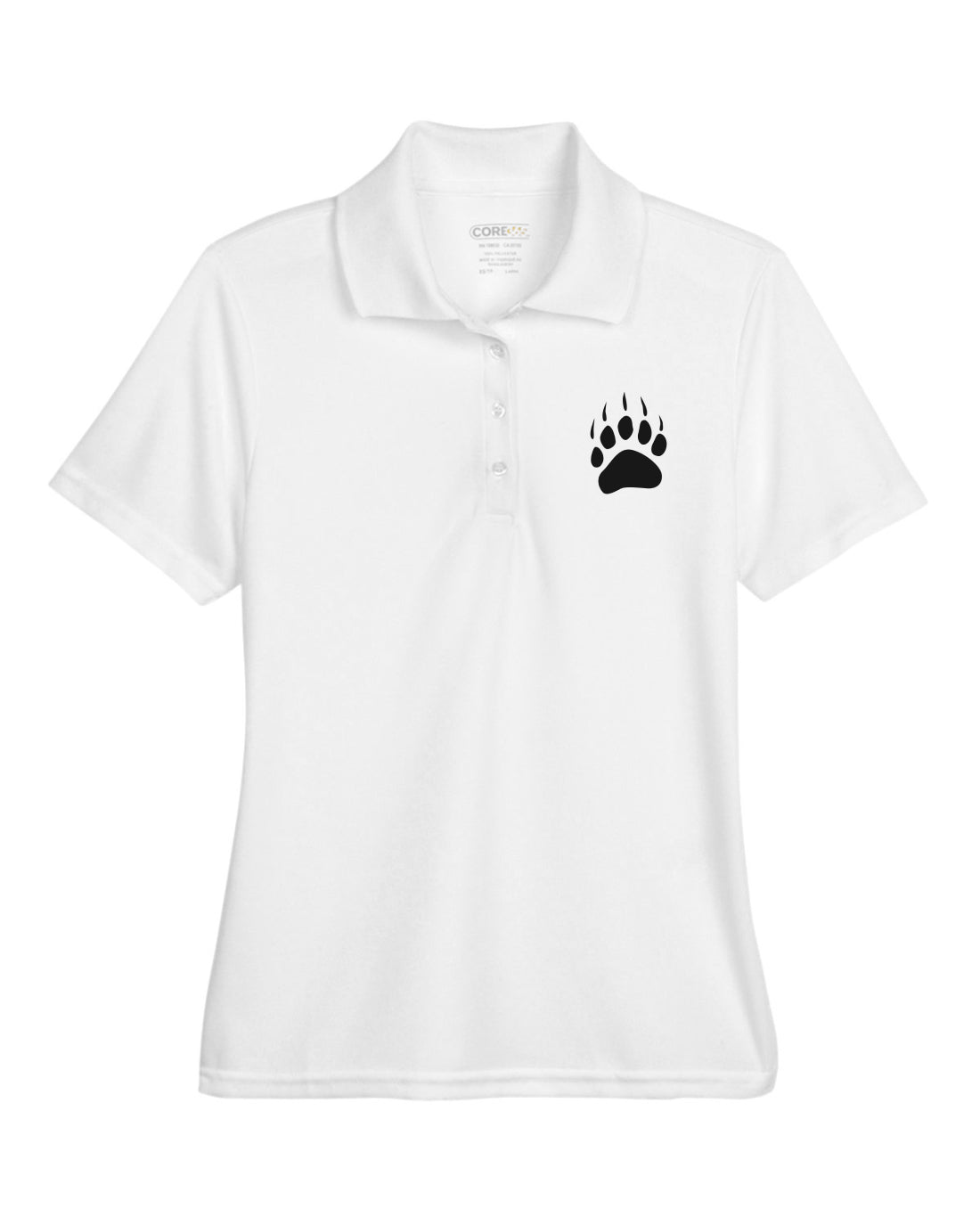 Core365 Women's Origin Performance Piqué Polo - Paw