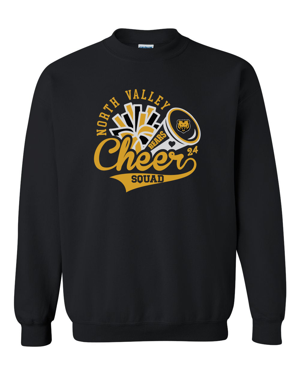 Gildan Heavy Blend Crewneck Sweatshirt - Cheer Squad