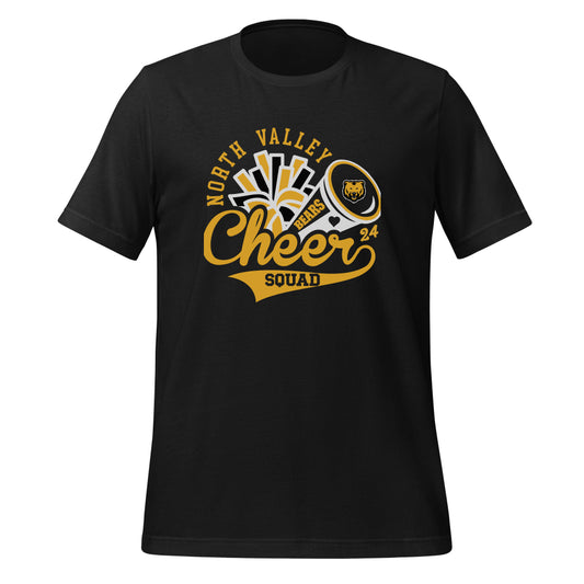 Bella+Canvas Unisex Cotton T-Shirt - Cheer Squad