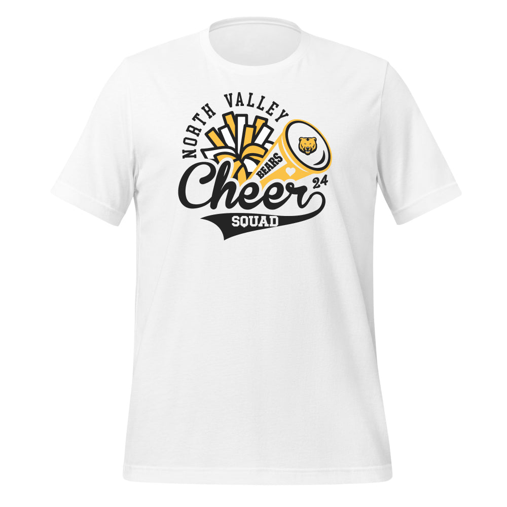 Bella+Canvas Unisex Cotton T-Shirt - Cheer Squad