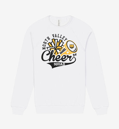 Bella+Canvas Sponge Fleece Crewneck Sweatshirt - Cheer Squad