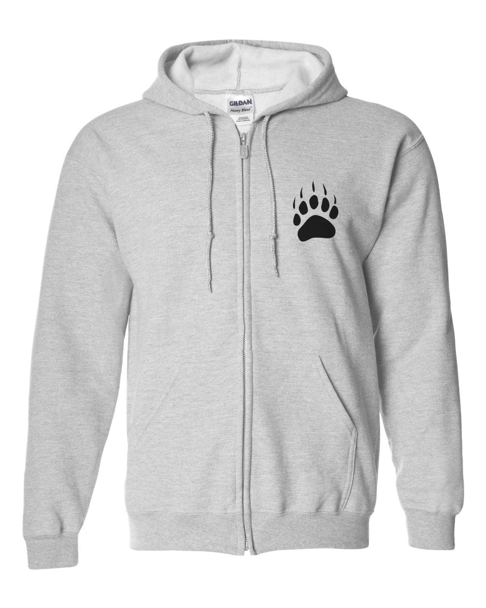 Gildan Heavy Blend Full-Zip Hooded Sweatshirt - Paw