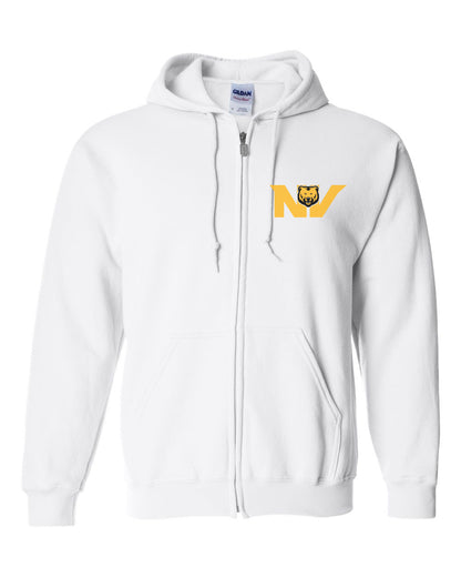 Gildan Heavy Blend Full-Zip Hooded Sweatshirt - Main Logo