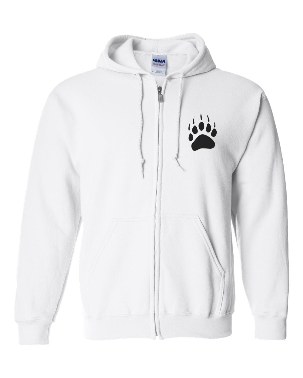 Gildan Heavy Blend Full-Zip Hooded Sweatshirt - Paw