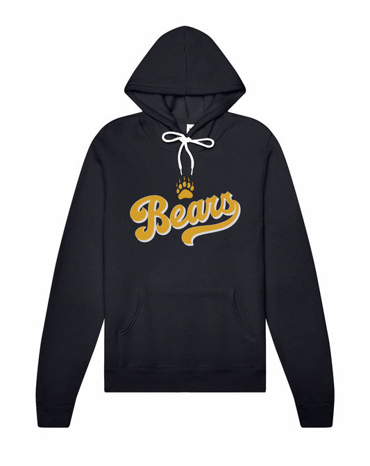 Bella+Canvas Sponge Fleece Hooded Sweatshirt - Script