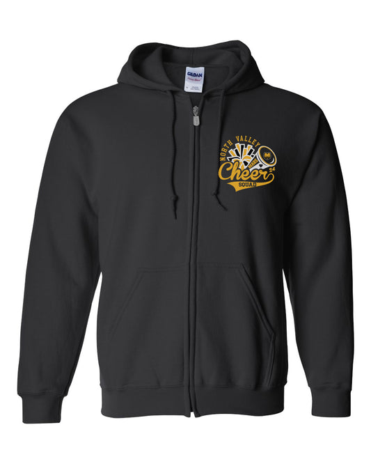 Gildan Heavy Blend Full-Zip Hooded Sweatshirt - Cheer Squad