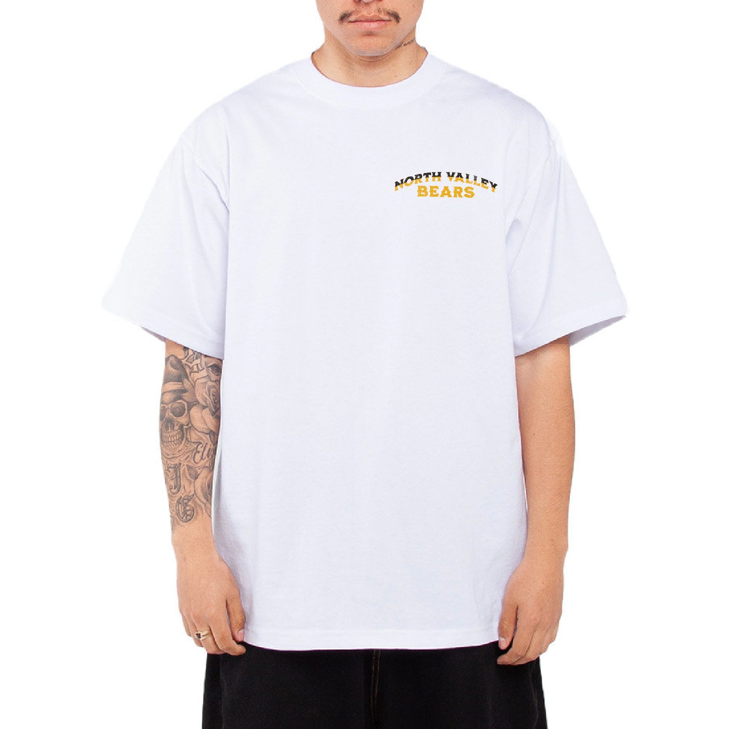 Shaka Wear Heavyweight Oversized T-Shirt -  Rugged Bear