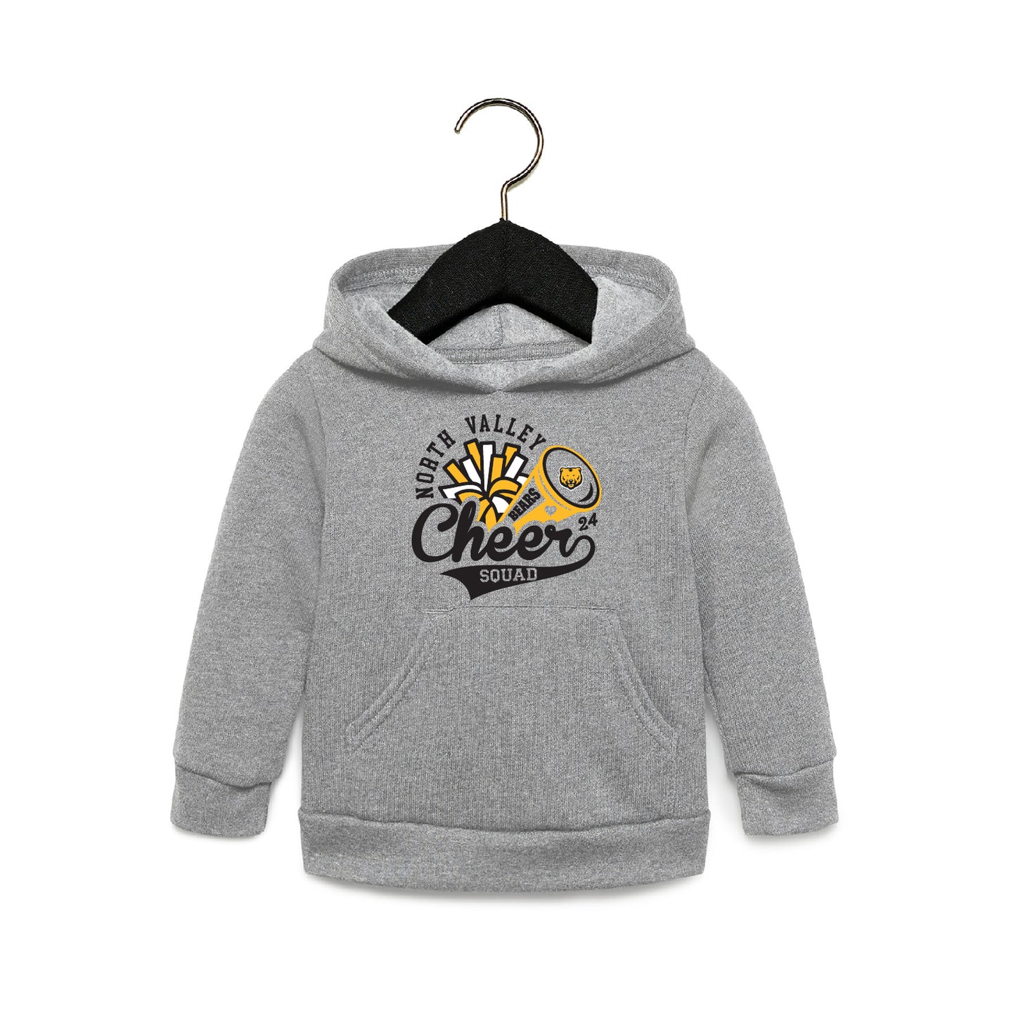 Toddler Sponge Fleece Hoodie - Cheer Squad 24