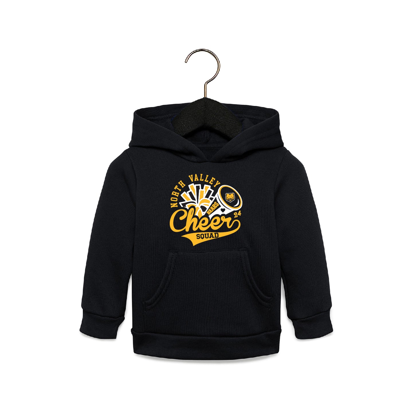 Toddler Sponge Fleece Hoodie - Cheer Squad 24