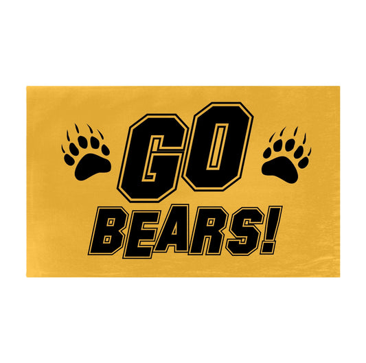 Spirit Towel - Gold Go Bears