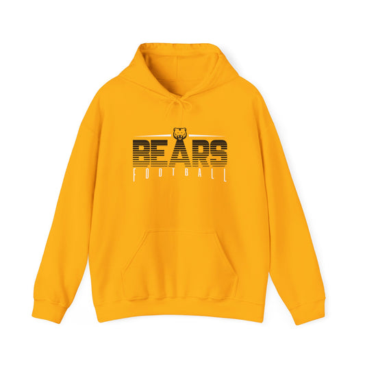 Gold Rush Hoodie Fleece Pullover  - Bears Gradient