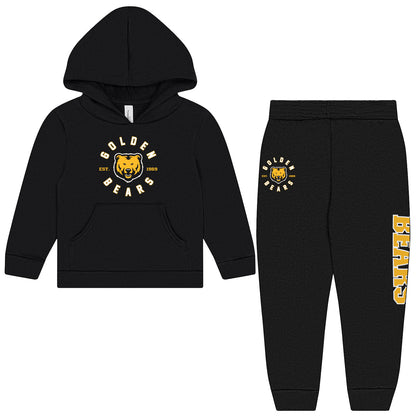 Toddler Fleece Jogger Set - Golden Bears Circle