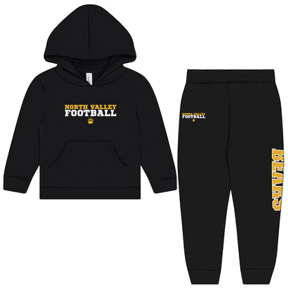 Toddler Fleece Jogger Set - North Valley Football