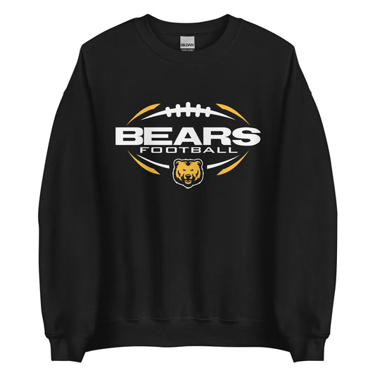 Crewneck Fleece Sweatshirt - Bears Football Sleek