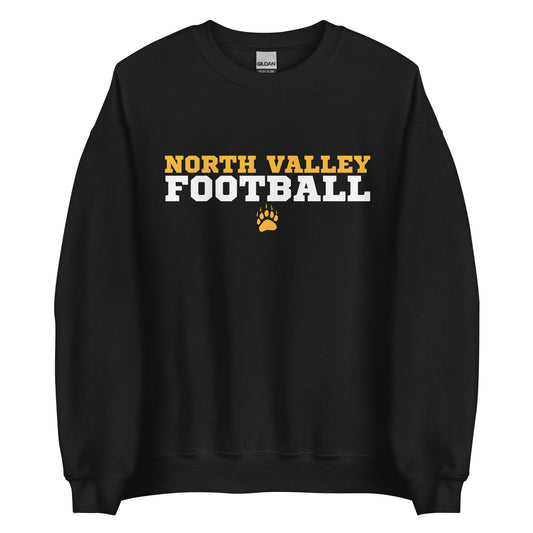 Crewneck Fleece Sweatshirt - North Valley Football