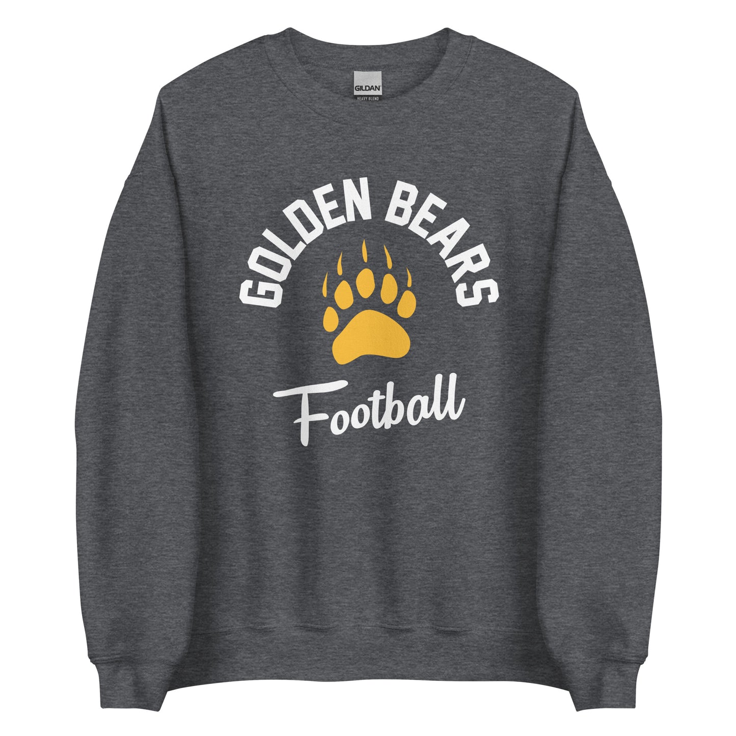 Crewneck Fleece Sweatshirt - Golden Paw