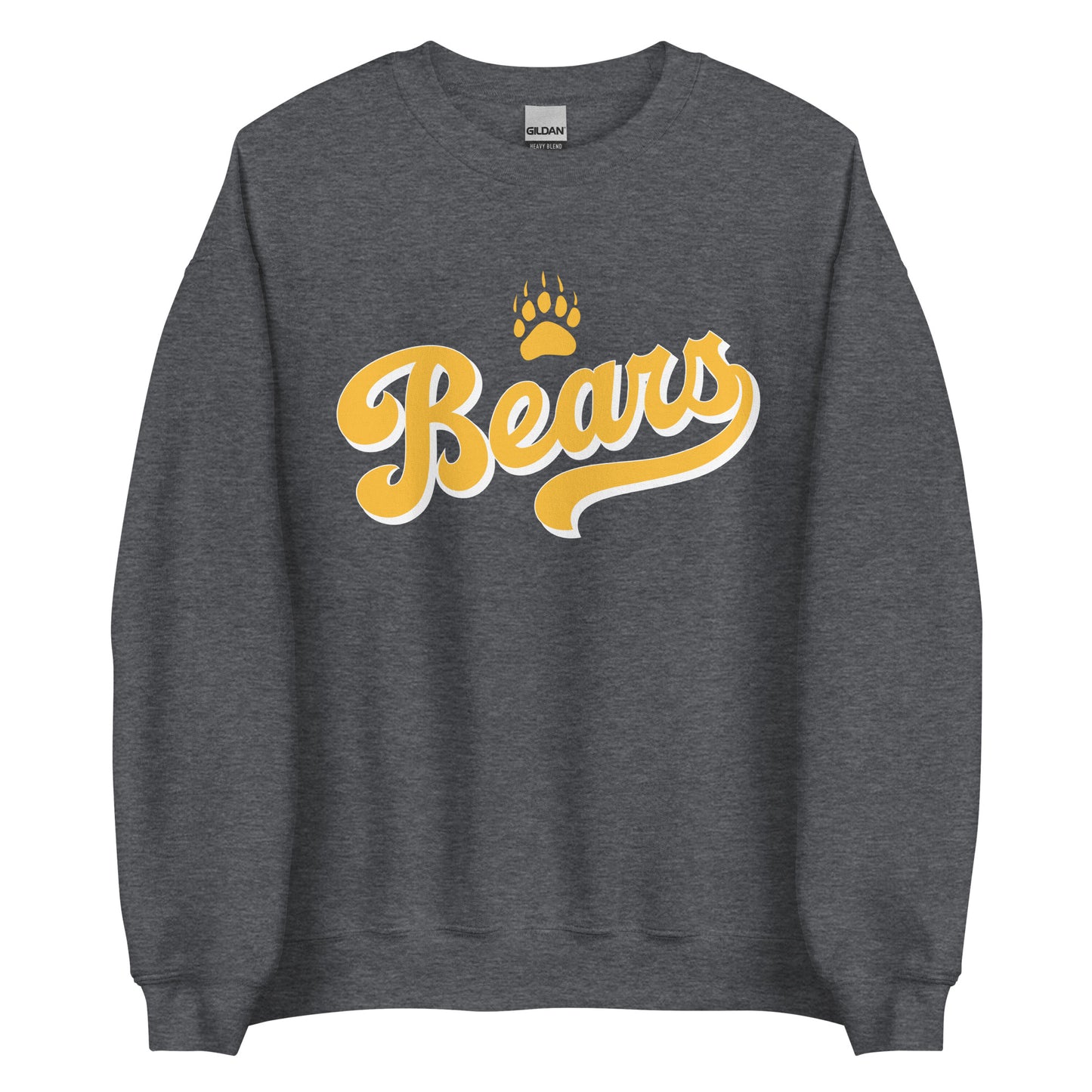 Crewneck Fleece Sweatshirt - Bears Script