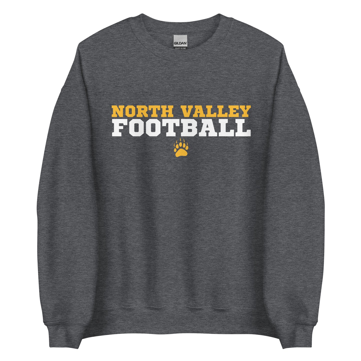 Crewneck Fleece Sweatshirt - North Valley Football