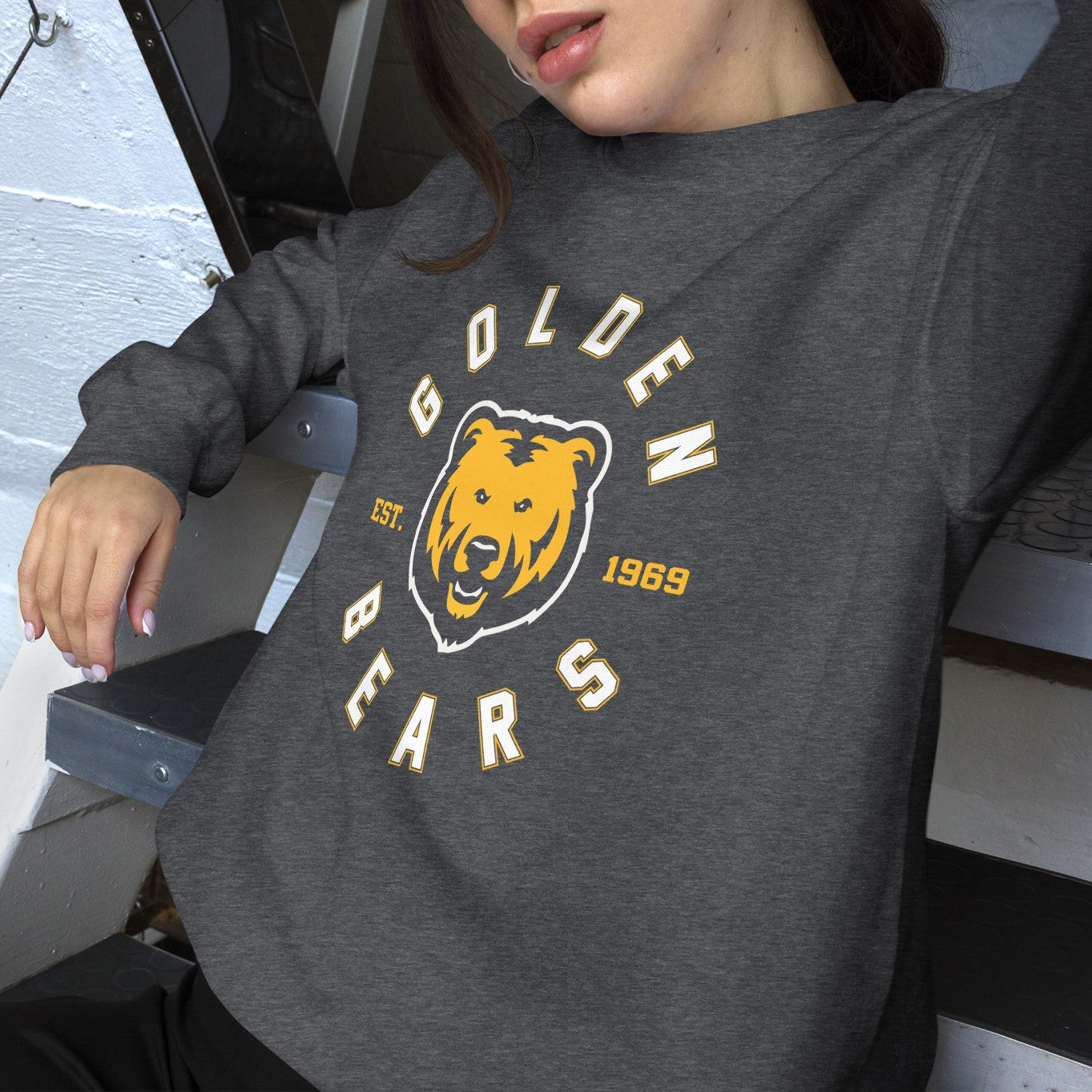 Crewneck Fleece Sweatshirt - Bears Circle