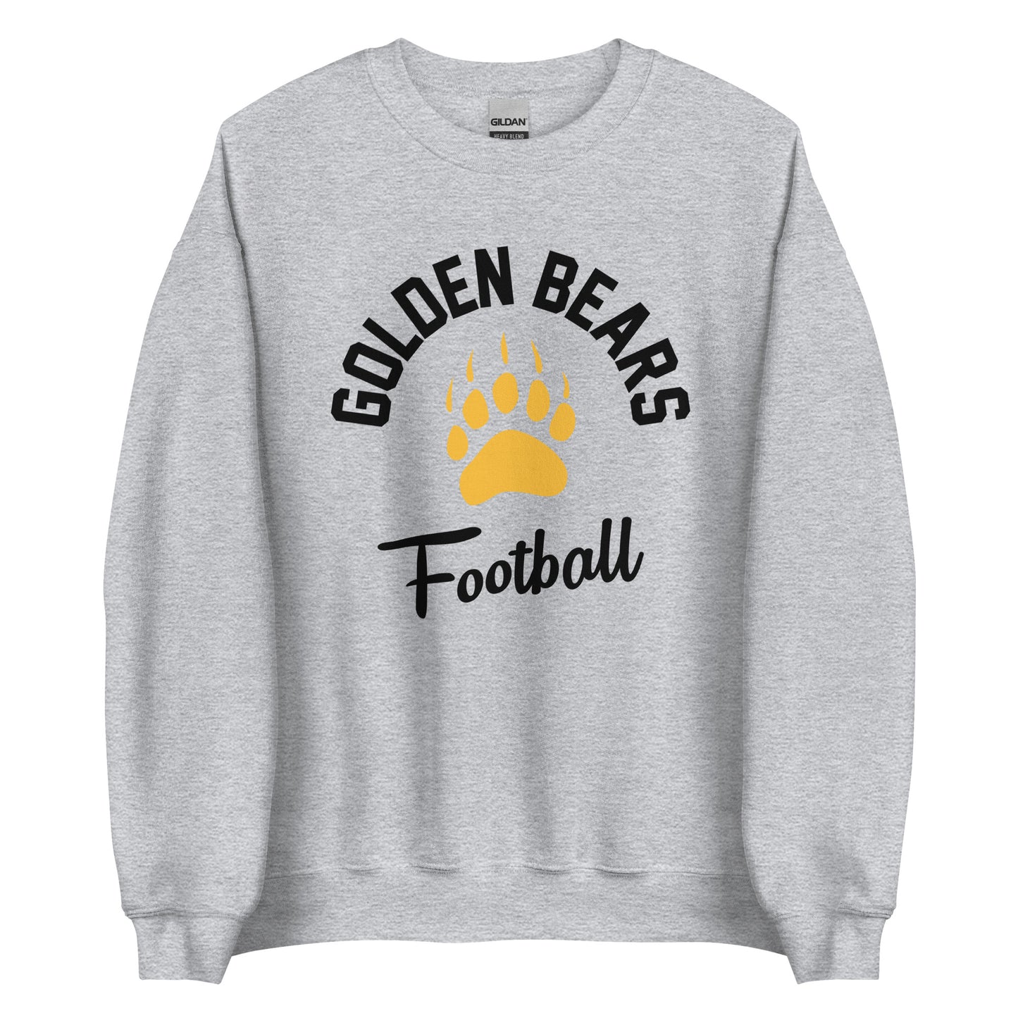 Crewneck Fleece Sweatshirt - Golden Paw