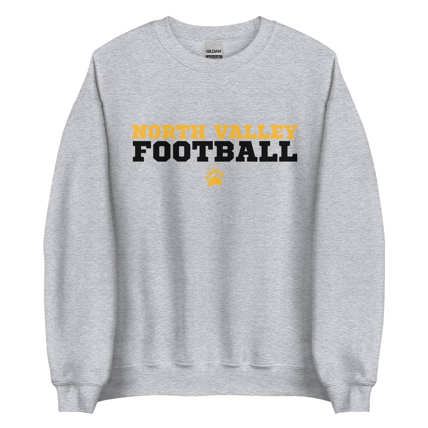 Crewneck Fleece Sweatshirt - North Valley Football