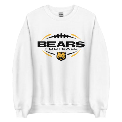 Crewneck Fleece Sweatshirt - Bears Football Sleek