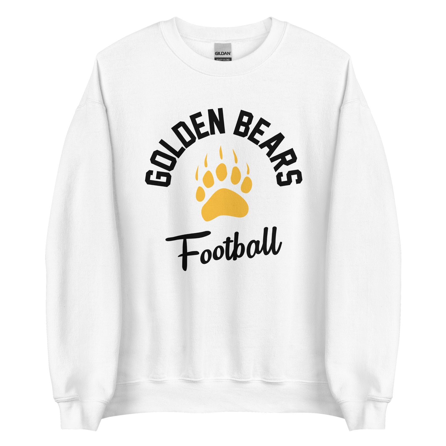 Crewneck Fleece Sweatshirt - Golden Paw