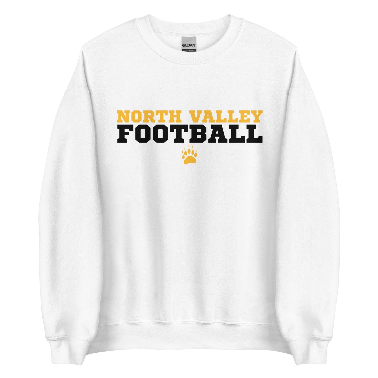 Crewneck Fleece Sweatshirt - North Valley Football