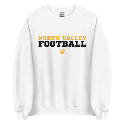 Crewneck Fleece Sweatshirt - North Valley Football