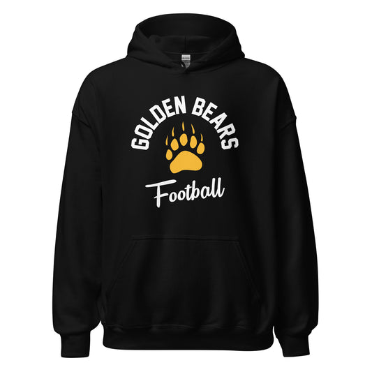 Hoodie Fleece Pullover  - Golden Paw