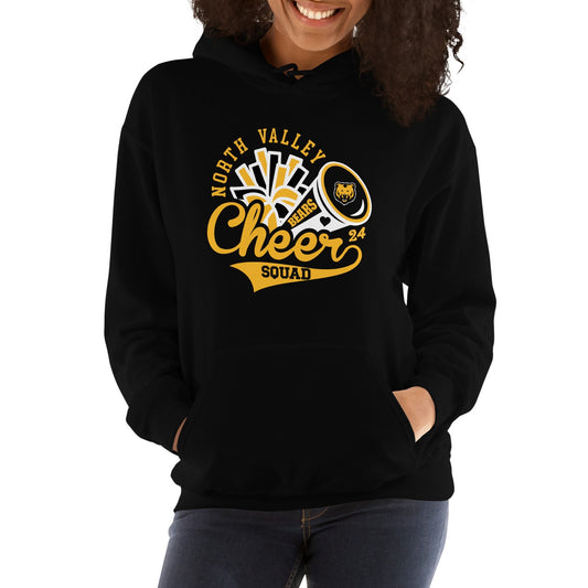 Hoodie Fleece Pullover  - Cheer Squad '24