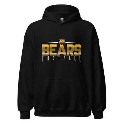 Hoodie Fleece Pullover - Bears Gradient