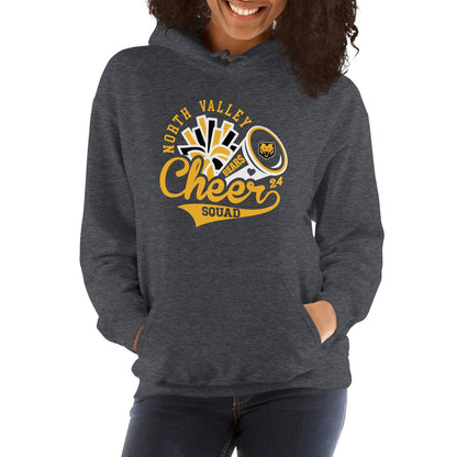 Hoodie Fleece Pullover  - Cheer Squad '24