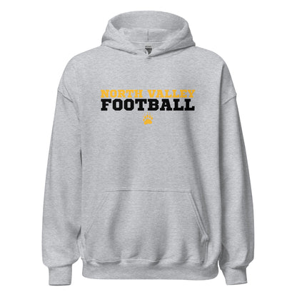 Hoodie Fleece Pullover  - North Valley Football