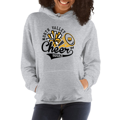 Hoodie Fleece Pullover  - Cheer Squad '24