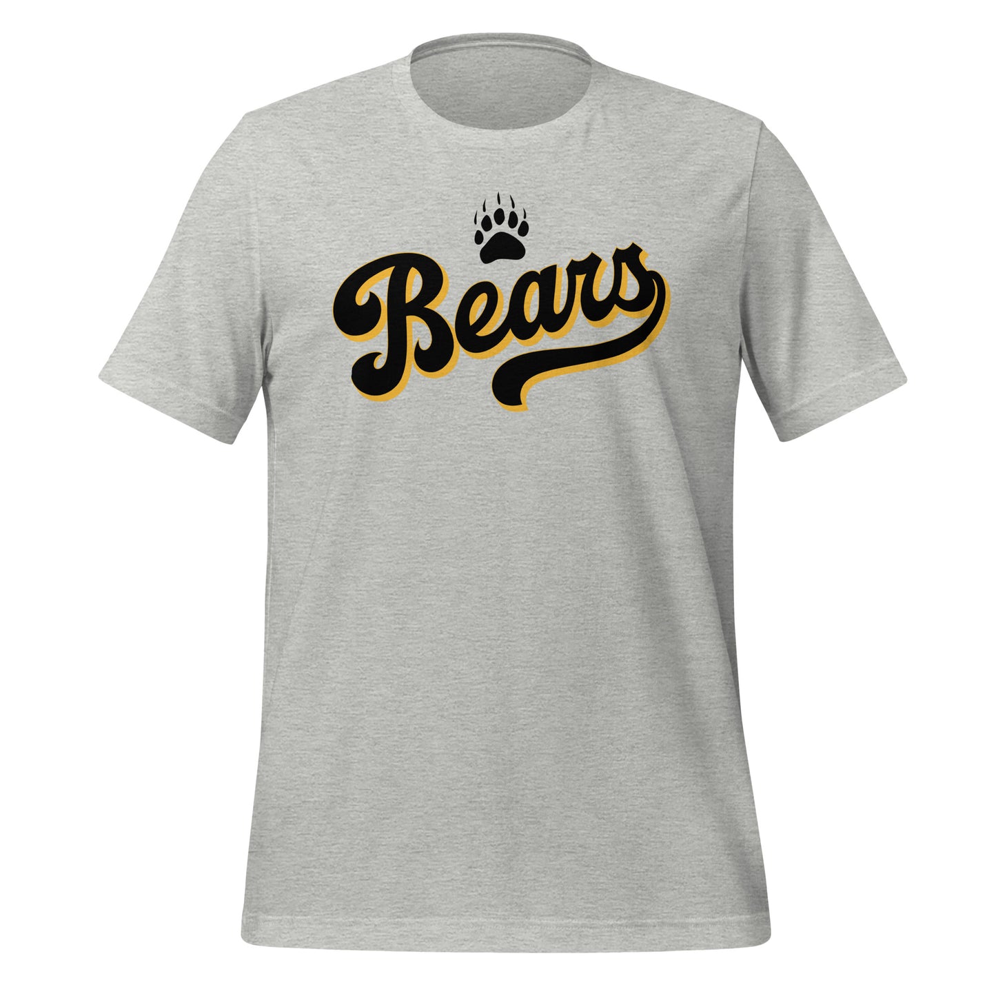 T-Shirt Unisex Jersey Cotton - Bears Script