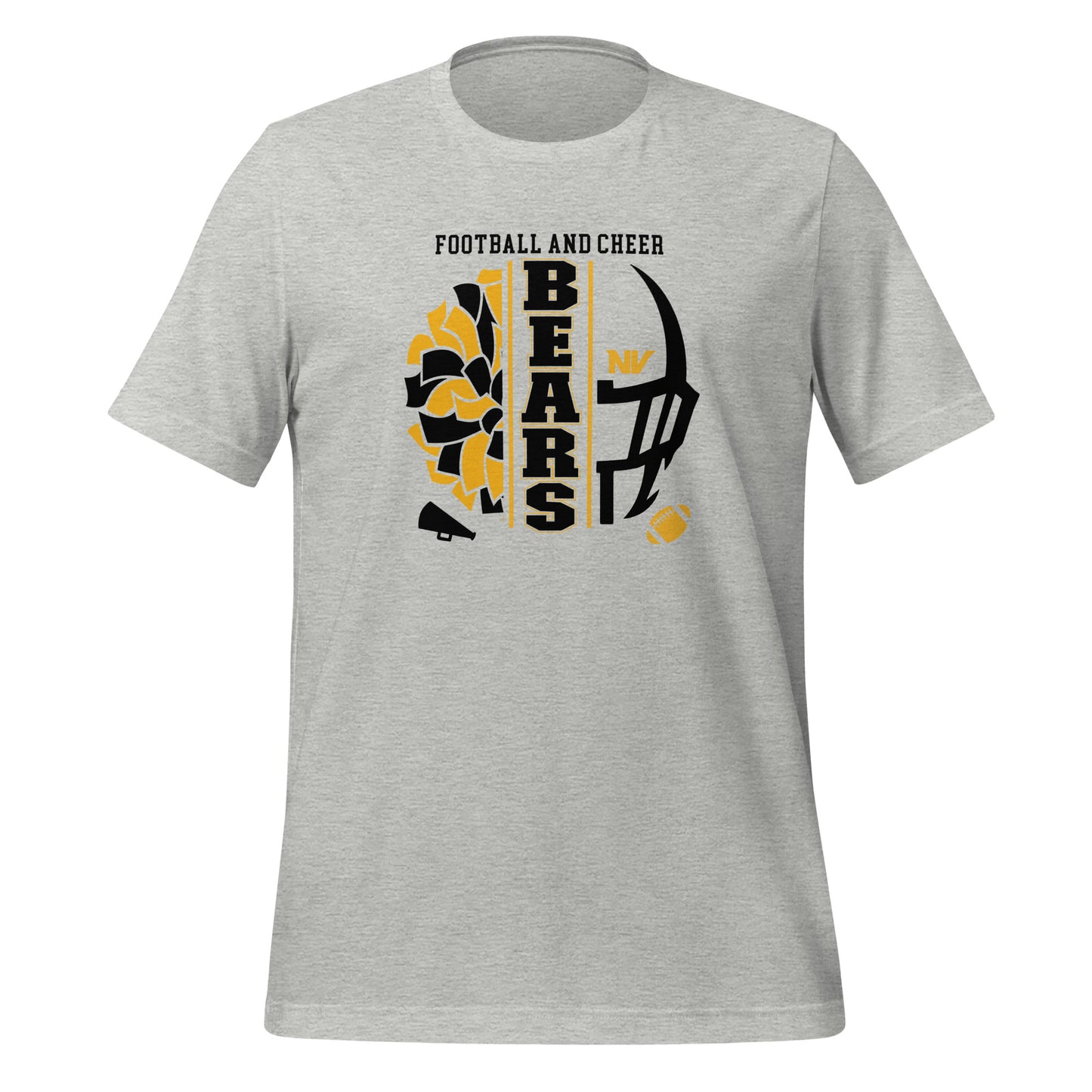 T-Shirt Unisex Jersey Cotton - Football and Cheer T-Shirt