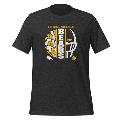 T-Shirt Unisex Jersey Cotton - Football and Cheer T-Shirt