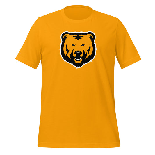 Gold Rush Unisex T-Shirt - Bear Head