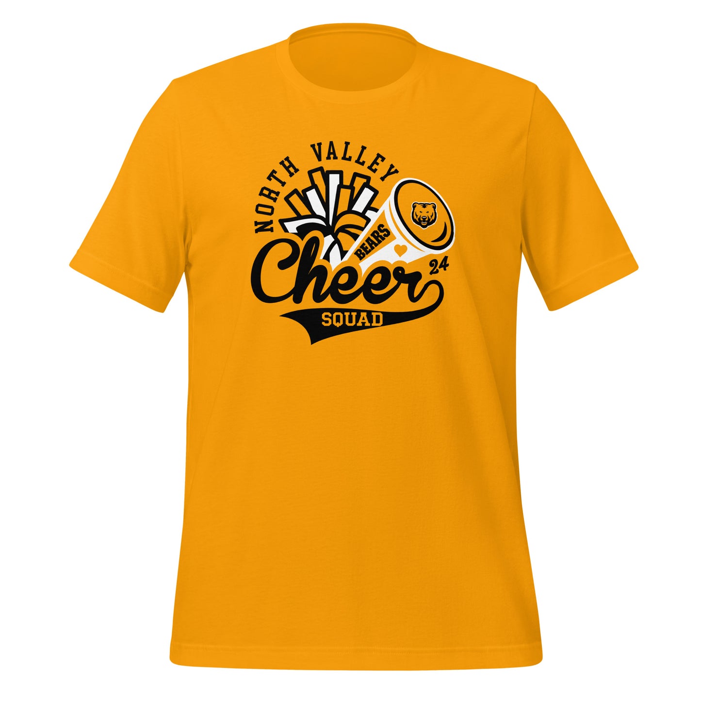 Bella+Canvas Unisex Cotton T-Shirt - Cheer Squad