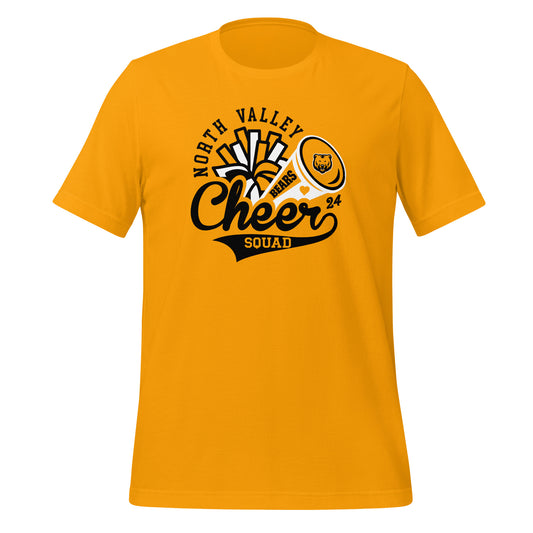 Gold Rush Unisex T-Shirt - Cheer Squad 24