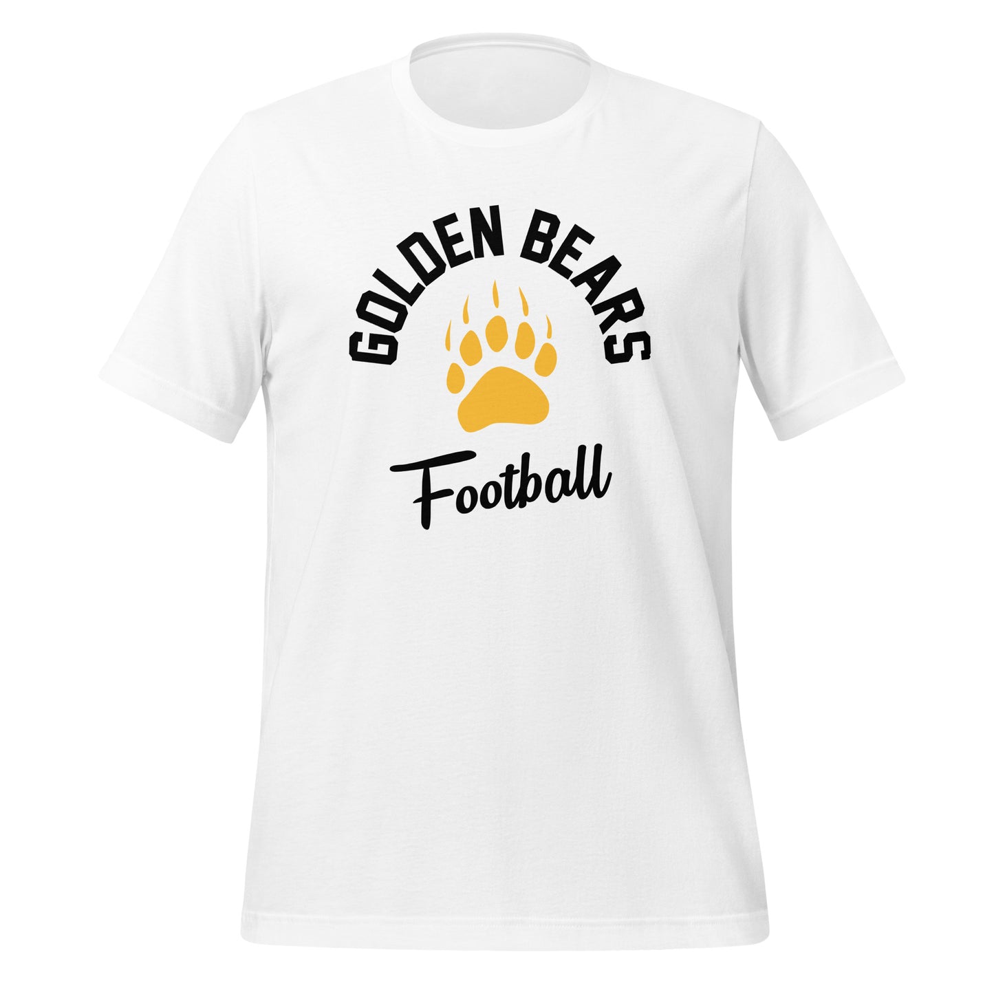 T-Shirt Unisex Jersey Cotton - Golden Bears Paw